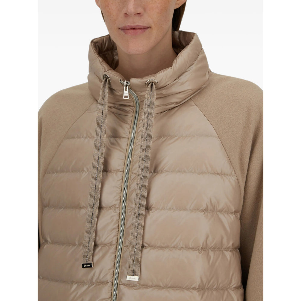 Herno Neutrals Jackets - Puffer Jackets Women HERNO