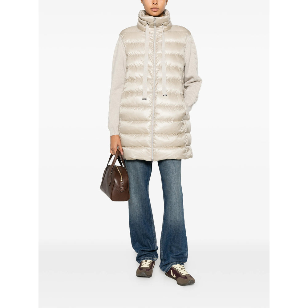 Herno Neutrals Coats - Single Breasted Coats Women HERNO