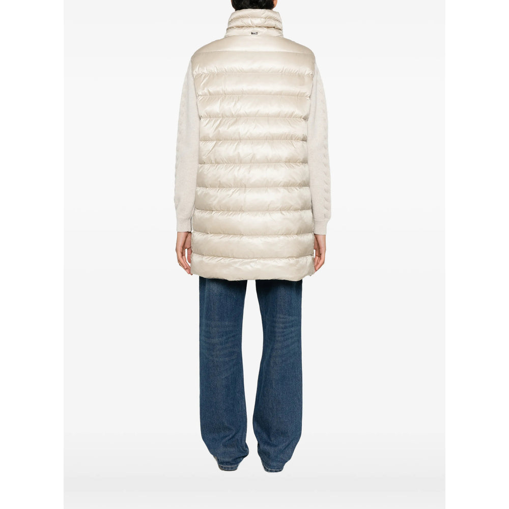 Herno Neutrals Coats - Single Breasted Coats Women HERNO
