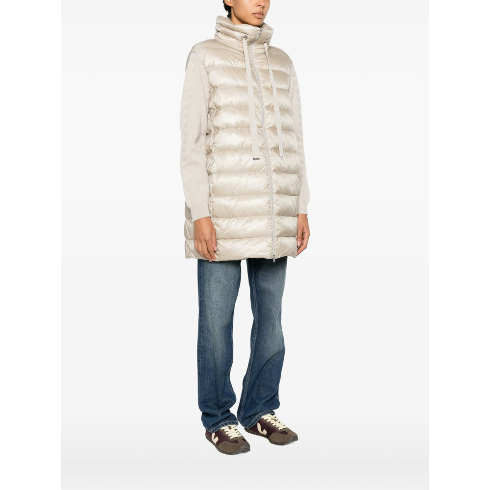 Herno Neutrals Coats - Single Breasted Coats Women HERNO