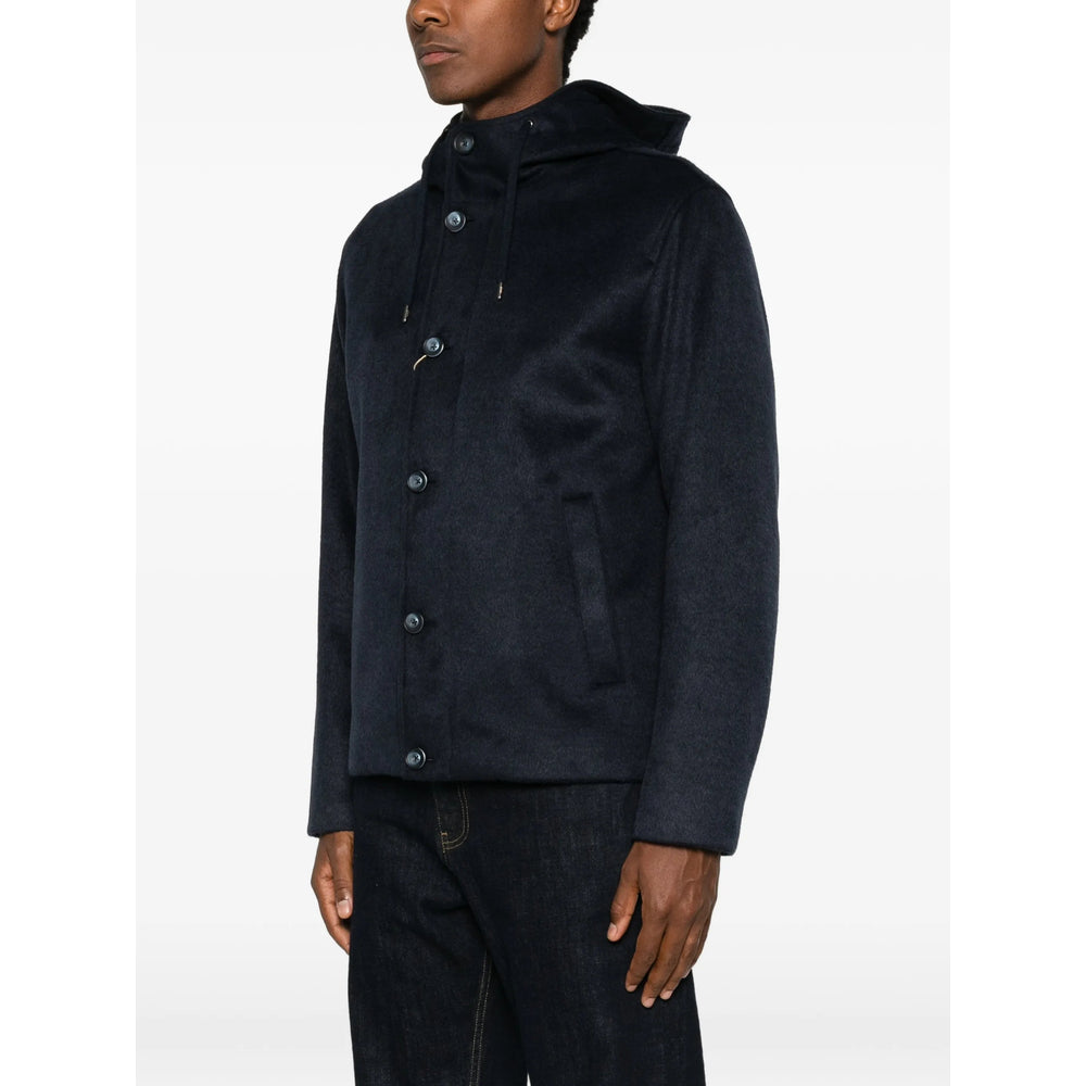Herno Blue Jackets - Hooded Jackets Men HERNO