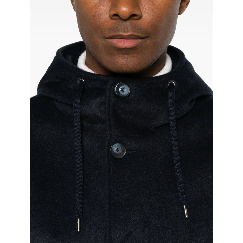Herno Blue Jackets - Hooded Jackets Men HERNO