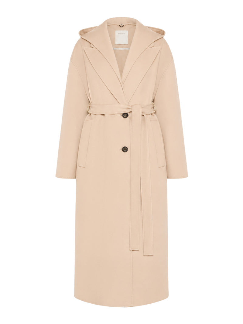Sportmax Women Oversized Pure Wool Coat SPORTMAX