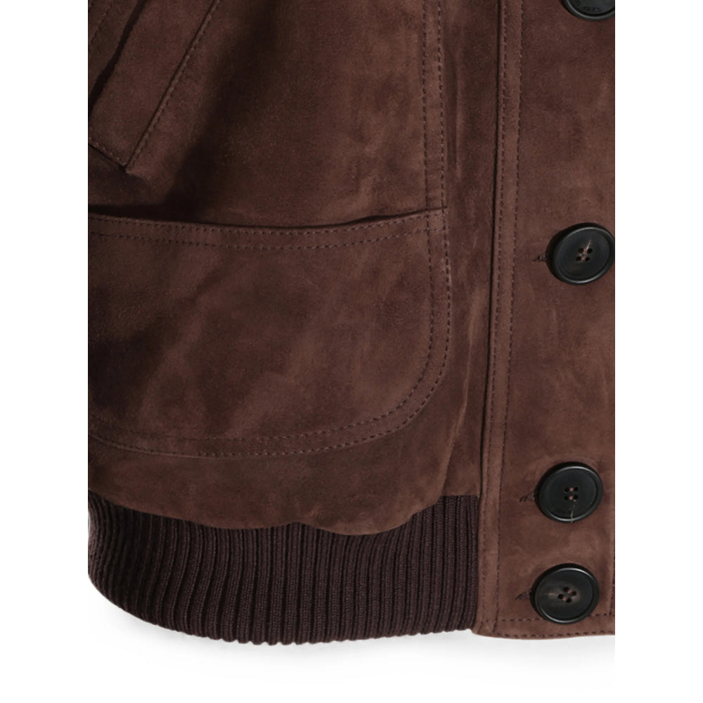 The Attico Brown Jackets - Bomber Jackets Women THE ATTICO