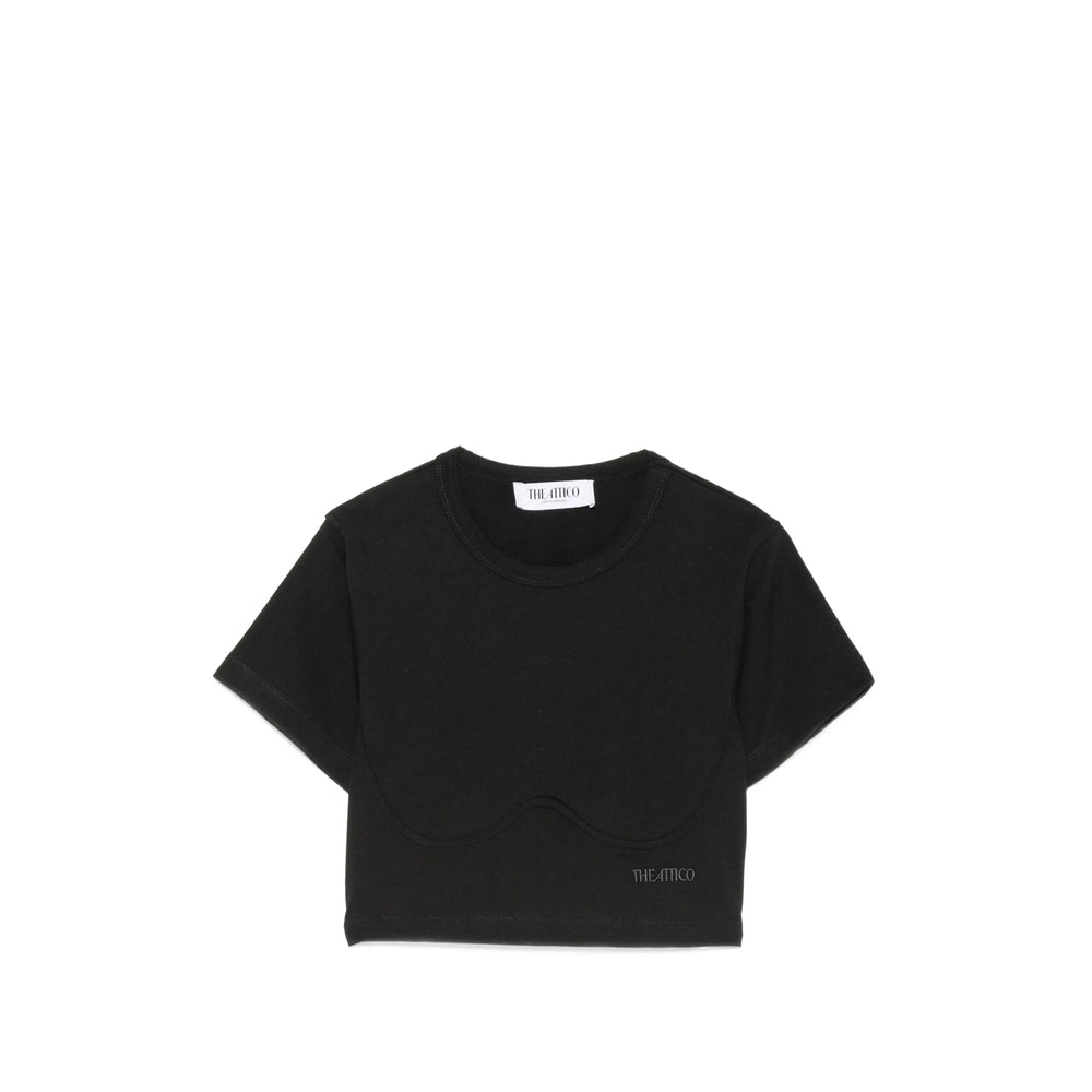 The Attico Black Tops - T-Shirts & Jerseys Women THE ATTICO