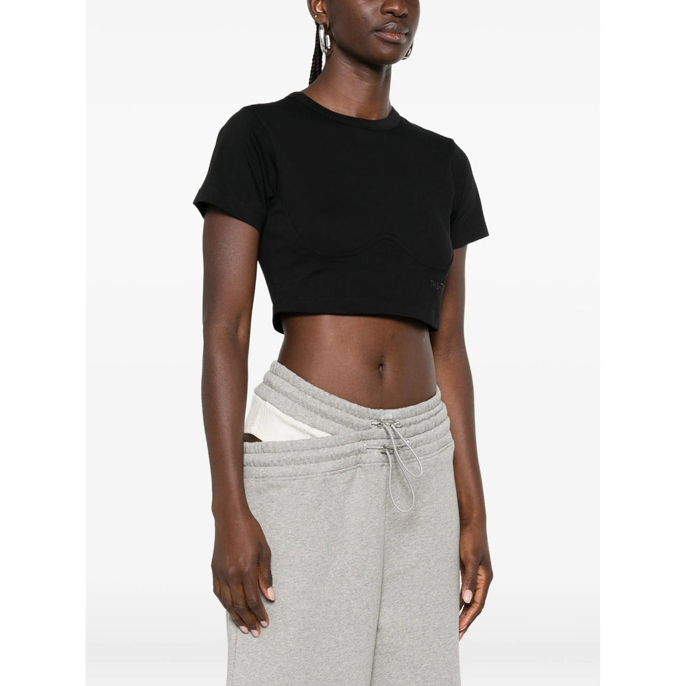 The Attico Black Tops - T-Shirts & Jerseys Women THE ATTICO