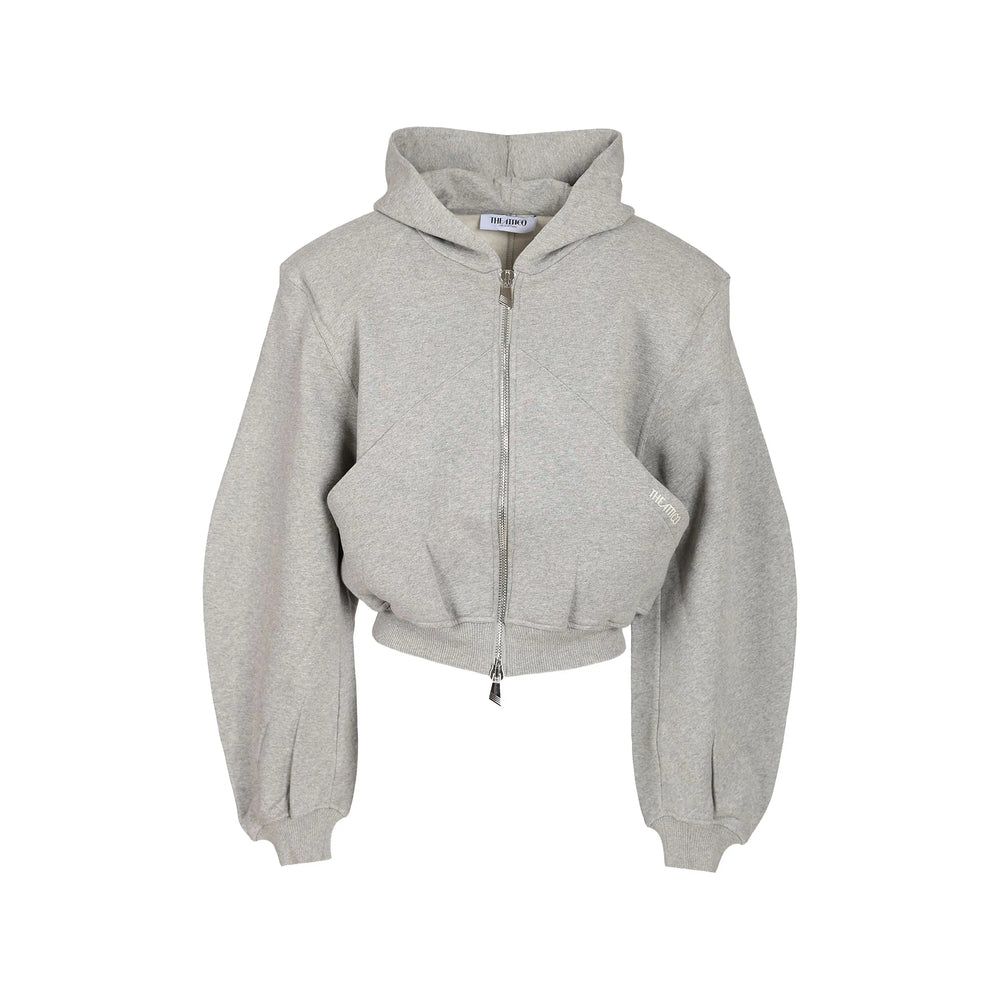 The Attico Grey Tops - Hoodies Women THE ATTICO