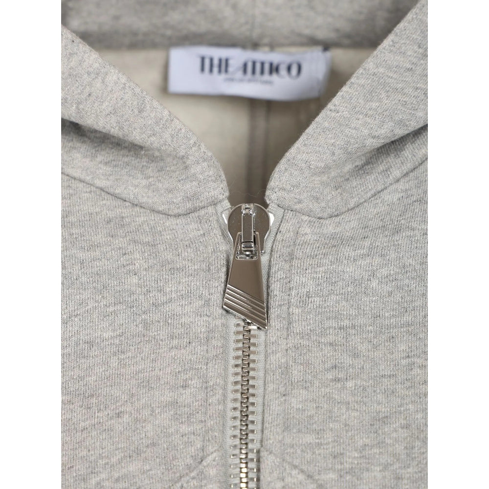 The Attico Grey Tops - Hoodies Women THE ATTICO
