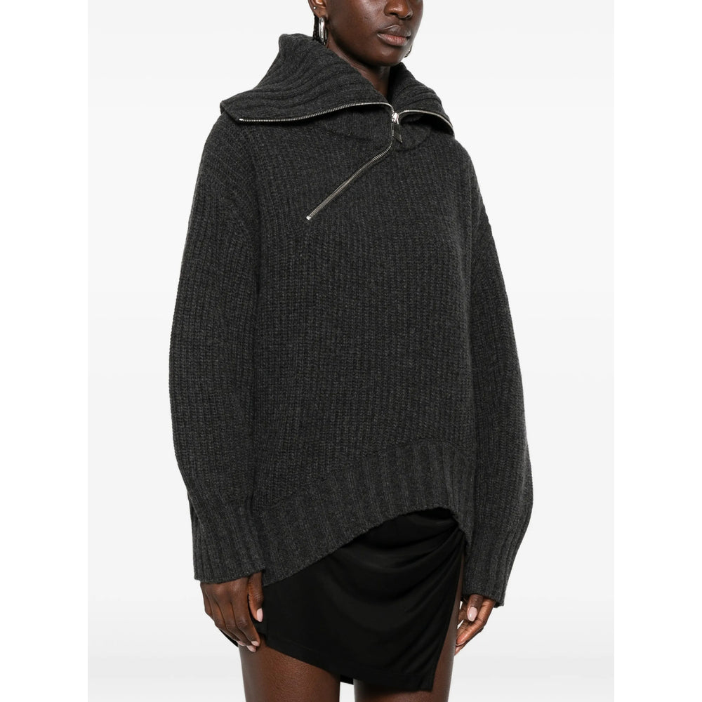 The Attico Grey Knitwear - Jumpers Women THE ATTICO