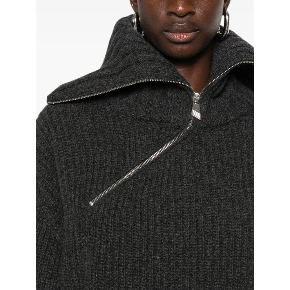 The Attico Grey Knitwear - Jumpers Women THE ATTICO