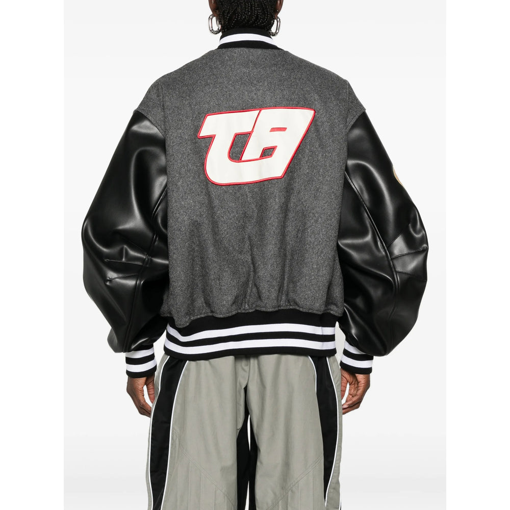 The Attico Grey Jackets - Bomber Jackets Women THE ATTICO