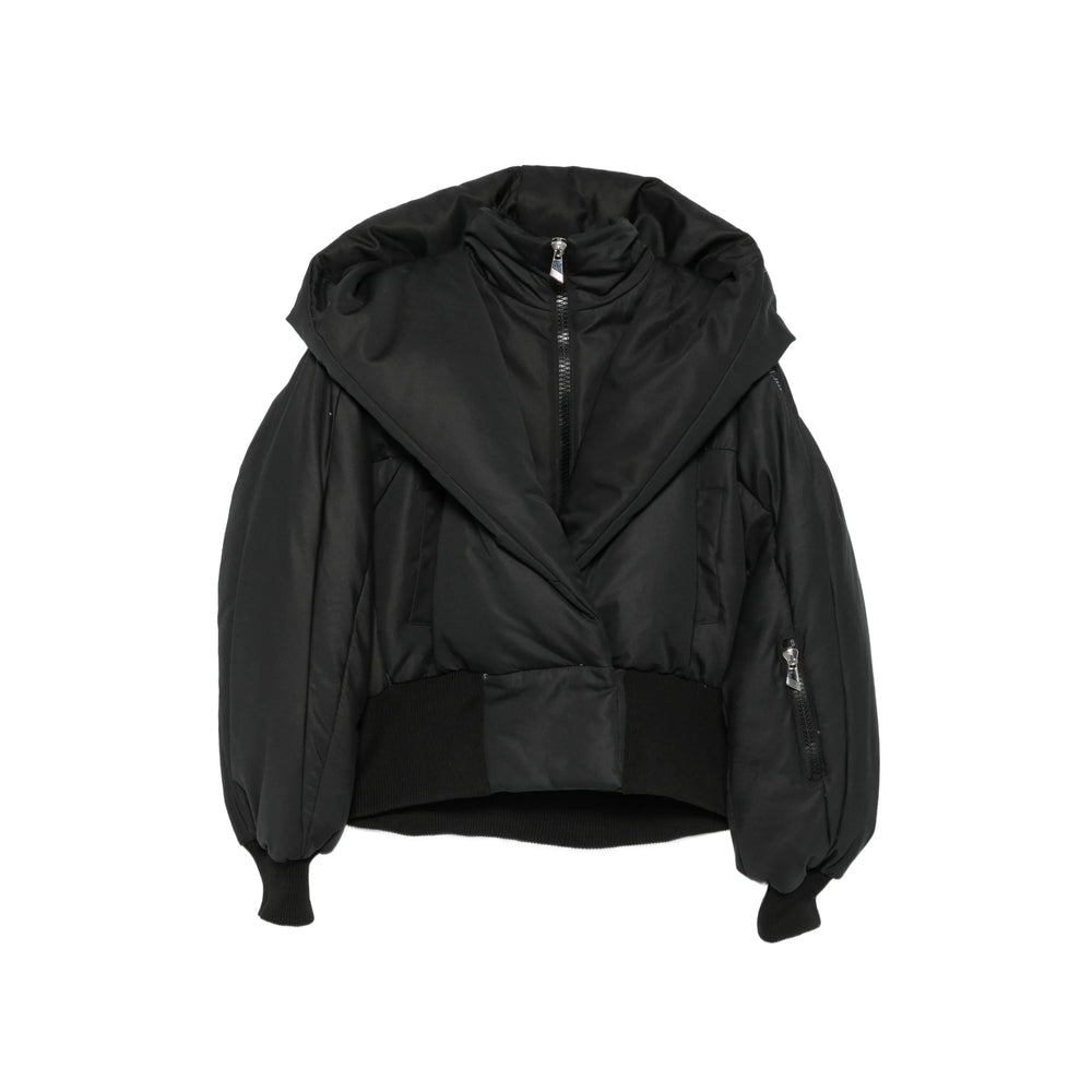 The Attico Black Jackets - Puffer Jackets Women THE ATTICO