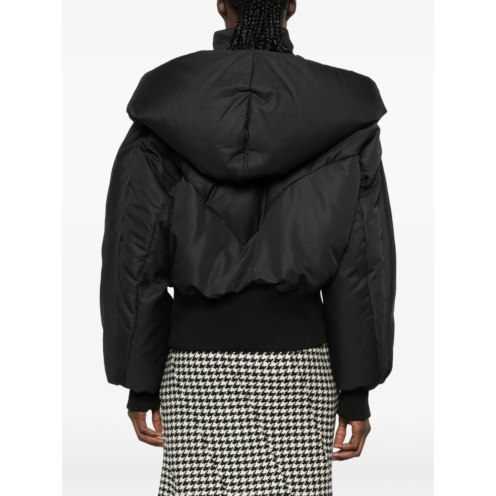 The Attico Black Jackets - Puffer Jackets Women THE ATTICO