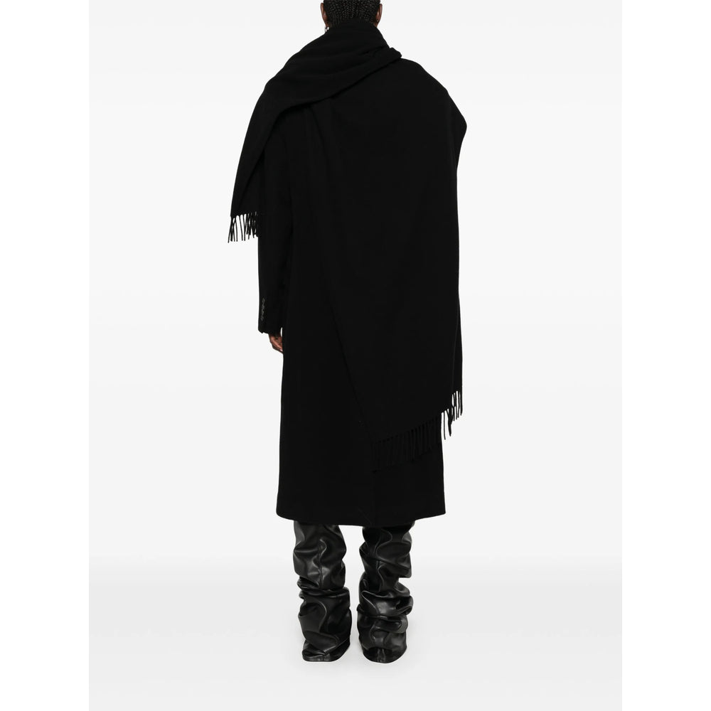 The Attico Black Coats - Single Breasted Coats Women THE ATTICO