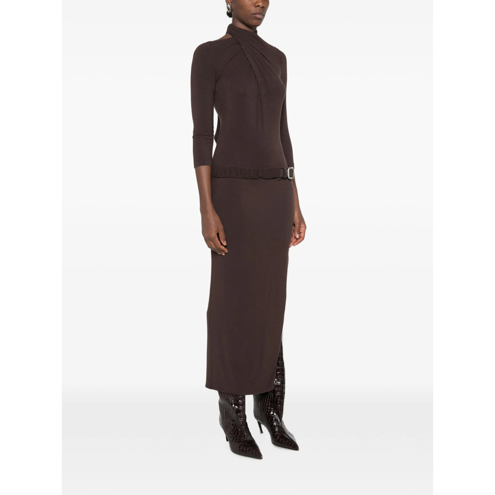 The Attico Brown Dresses - Day Dresses Women THE ATTICO