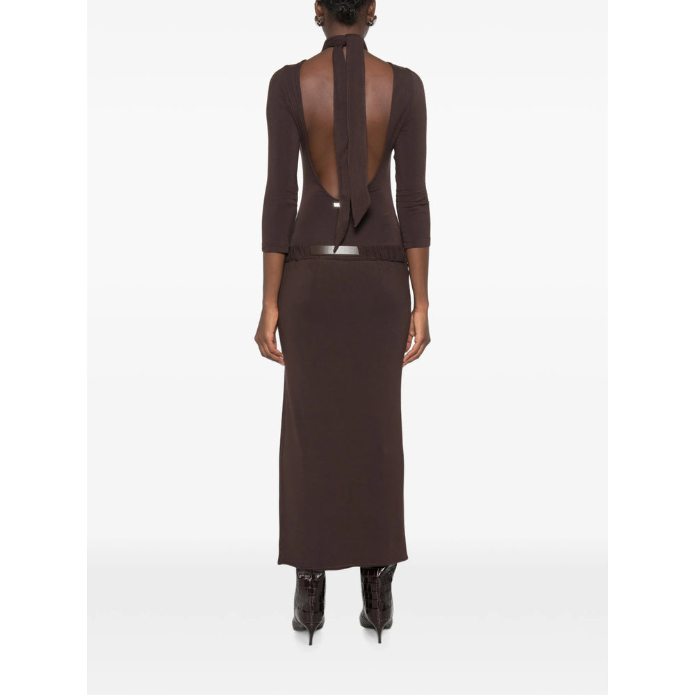 The Attico Brown Dresses - Day Dresses Women THE ATTICO