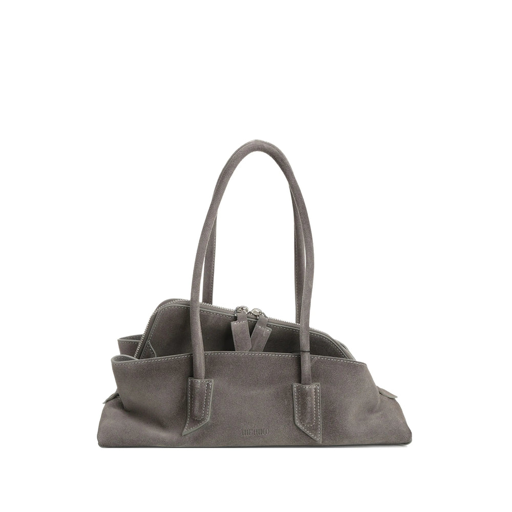 The Attico Grey Shoulder Bags Women THE ATTICO