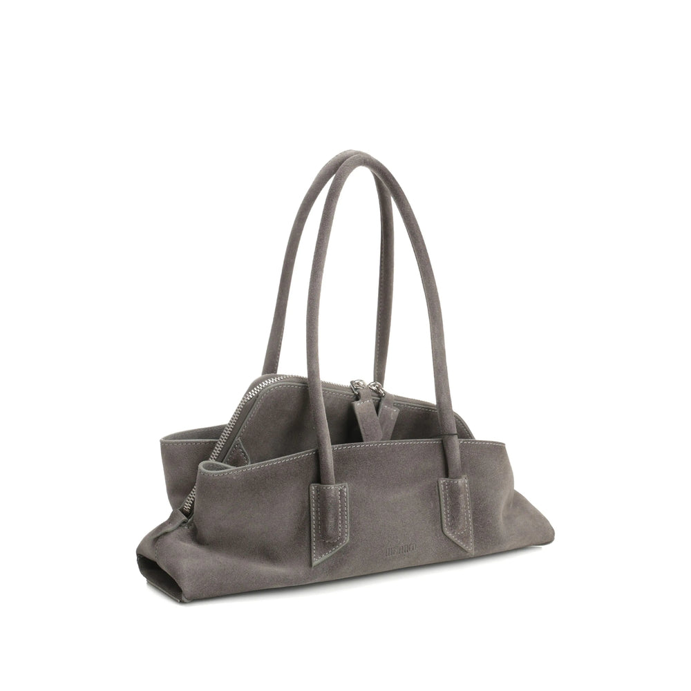 The Attico Grey Shoulder Bags Women THE ATTICO
