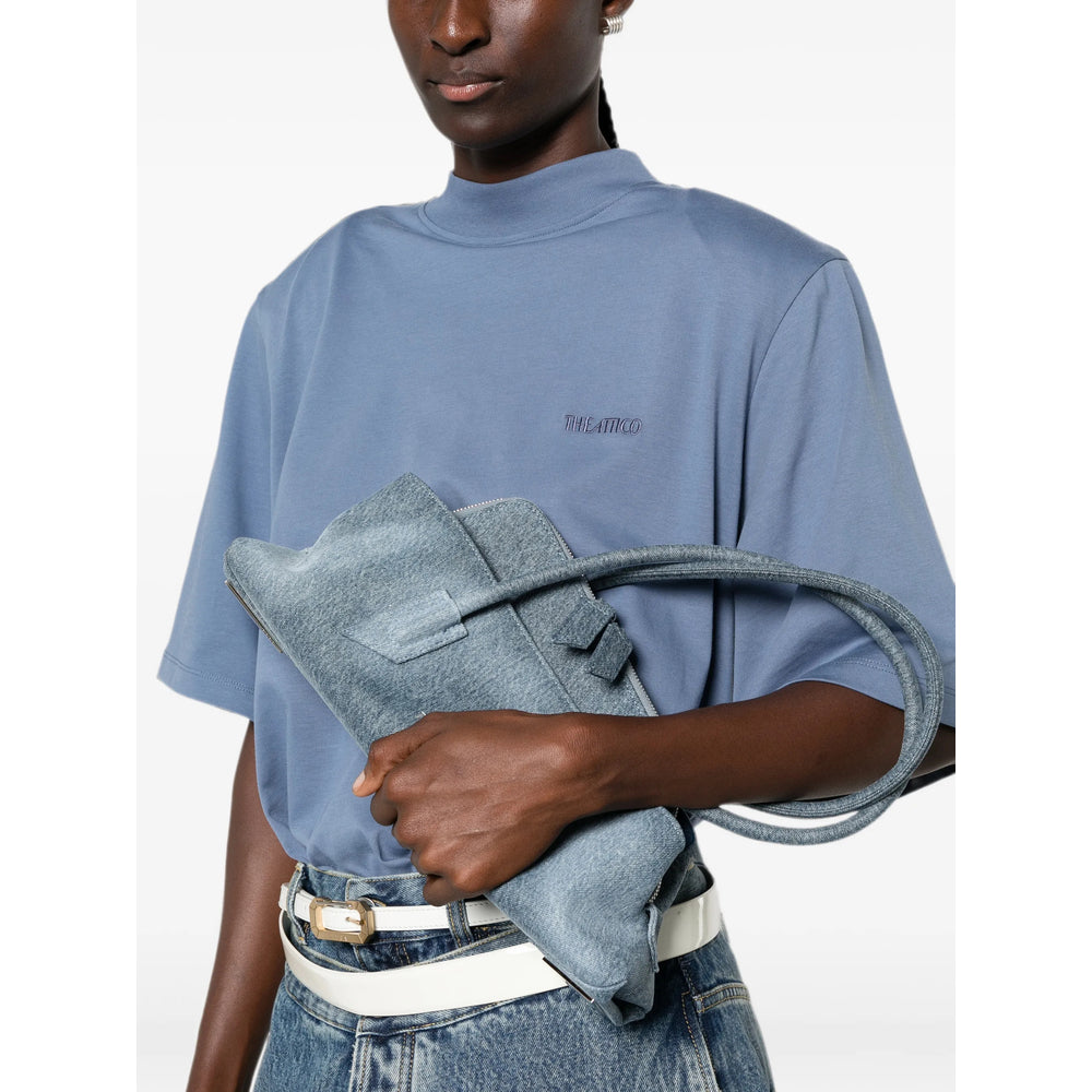 The Attico Blue Shoulder Bags Women THE ATTICO