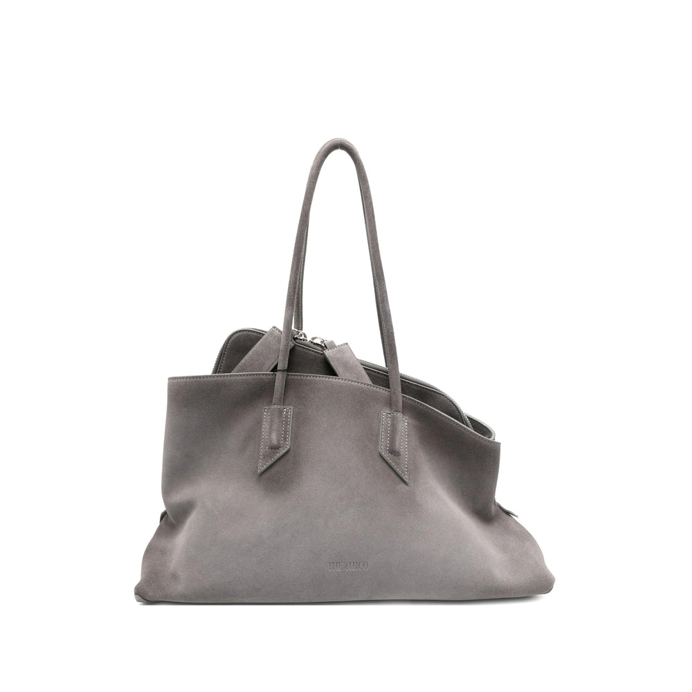 The Attico Grey Shoulder Bags Women THE ATTICO