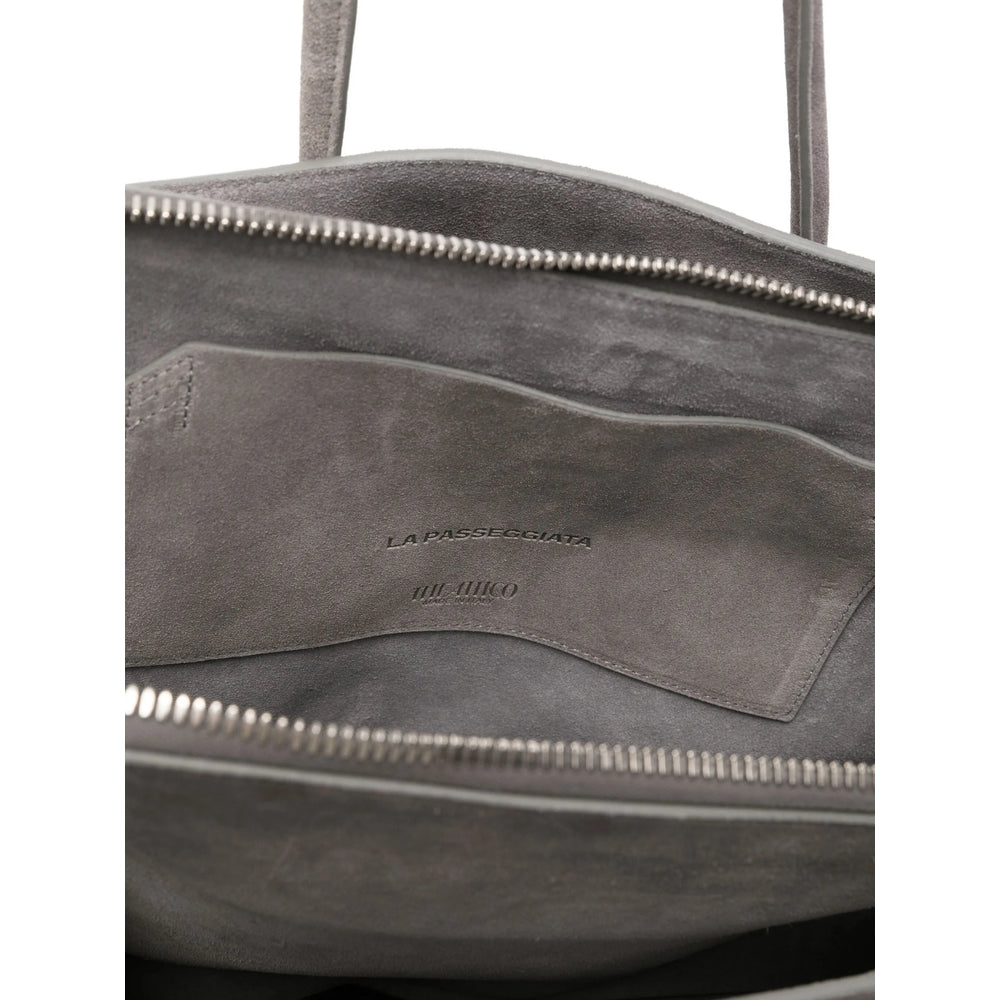 The Attico Grey Shoulder Bags Women THE ATTICO