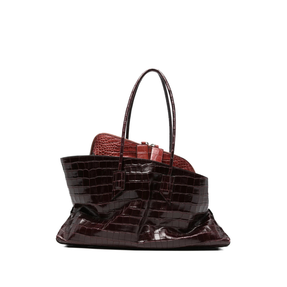 The Attico Red Tote Bags Women THE ATTICO