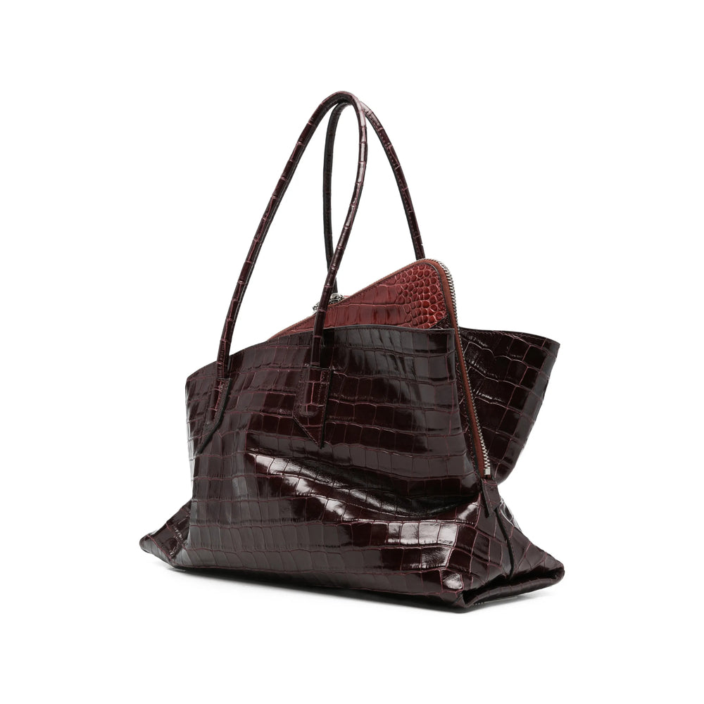 The Attico Red Tote Bags Women THE ATTICO