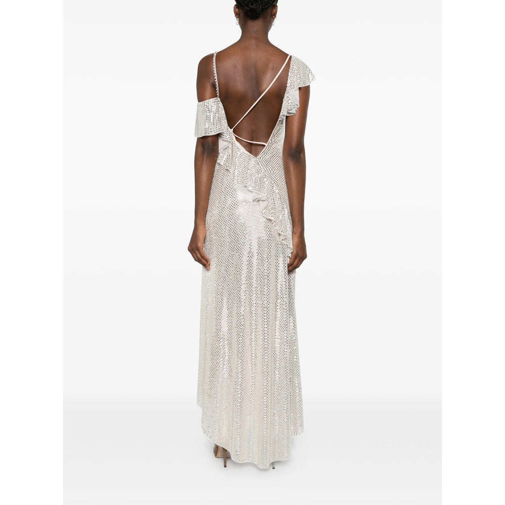 Self-Portrait Silver Dresses - Evening Dresses Women SELF-PORTRAIT