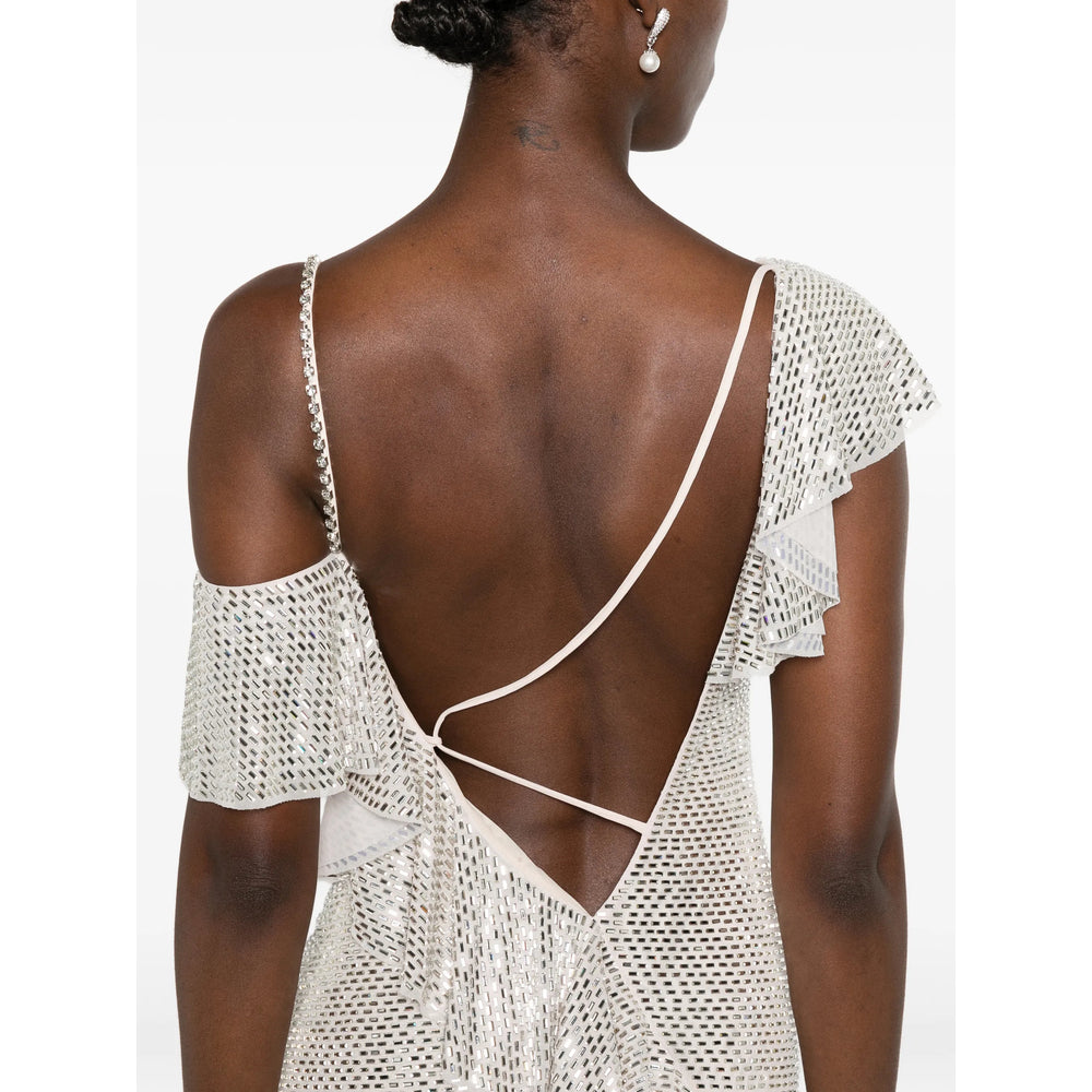 Self-Portrait Silver Dresses - Evening Dresses Women SELF-PORTRAIT