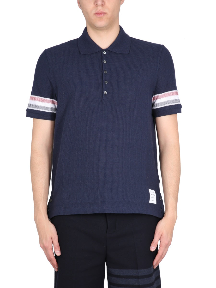 Thom Browne Men Cotton Polo THOM BROWNE