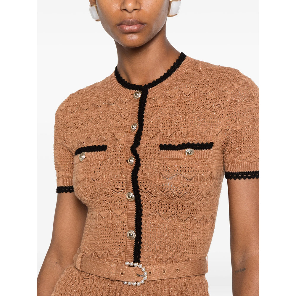 Self-Portrait Brown Dresses - Day Dresses Women SELF-PORTRAIT