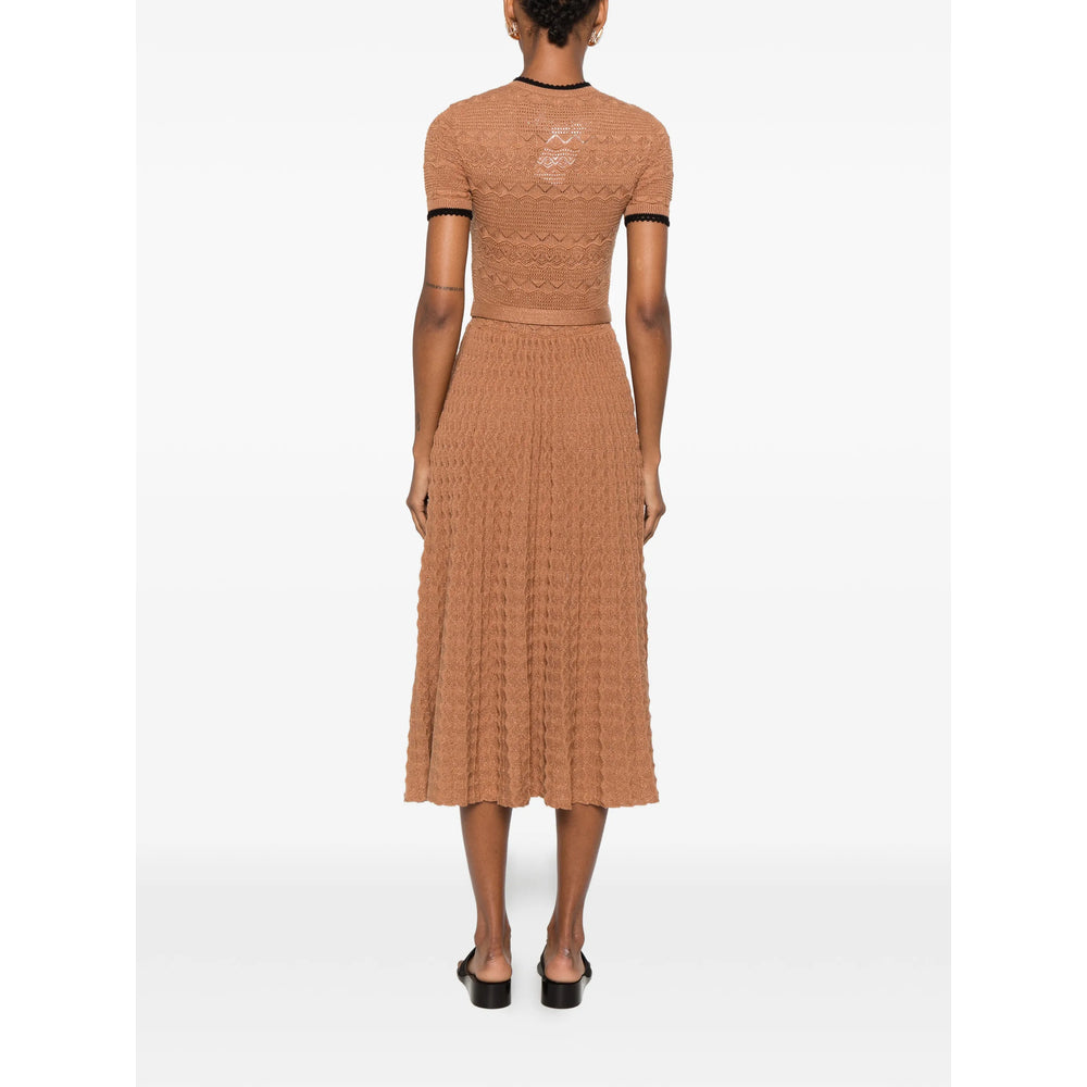 Self-Portrait Brown Dresses - Day Dresses Women SELF-PORTRAIT