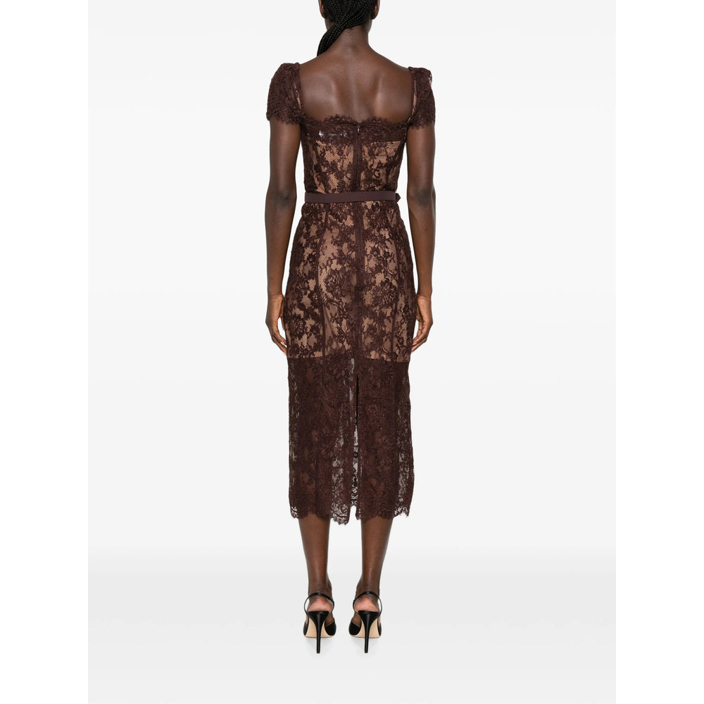 Self-Portrait Brown Dresses - Cocktail & Party Dresses Women SELF-PORTRAIT