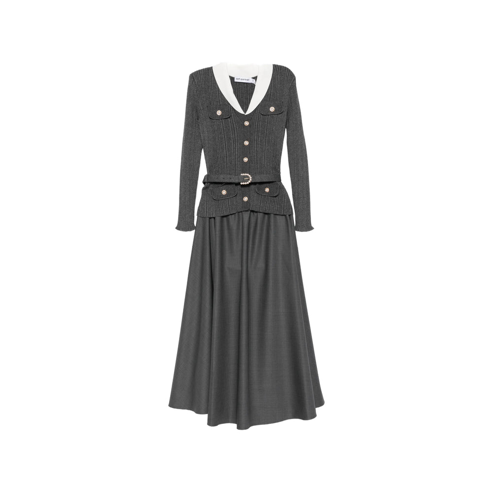 Self-Portrait Grey Dresses - Day Dresses Women SELF-PORTRAIT