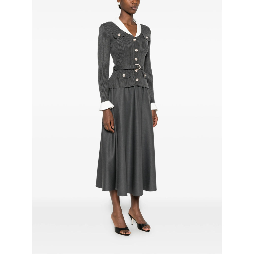 Self-Portrait Grey Dresses - Day Dresses Women SELF-PORTRAIT