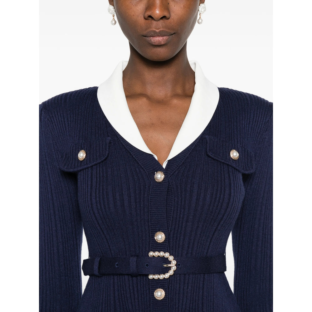 Self-Portrait Blue Tops - Cardigans Women SELF-PORTRAIT