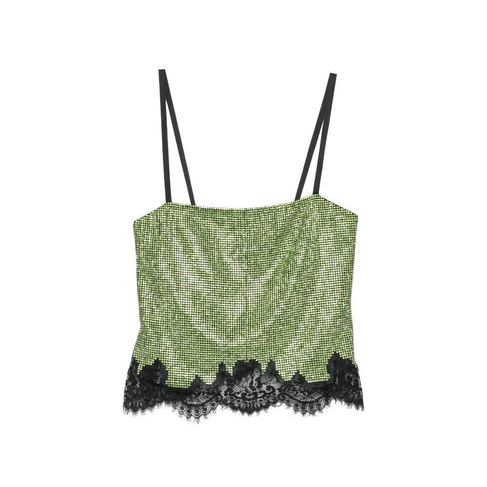 Self-Portrait Green Tops - Blouses Women SELF-PORTRAIT