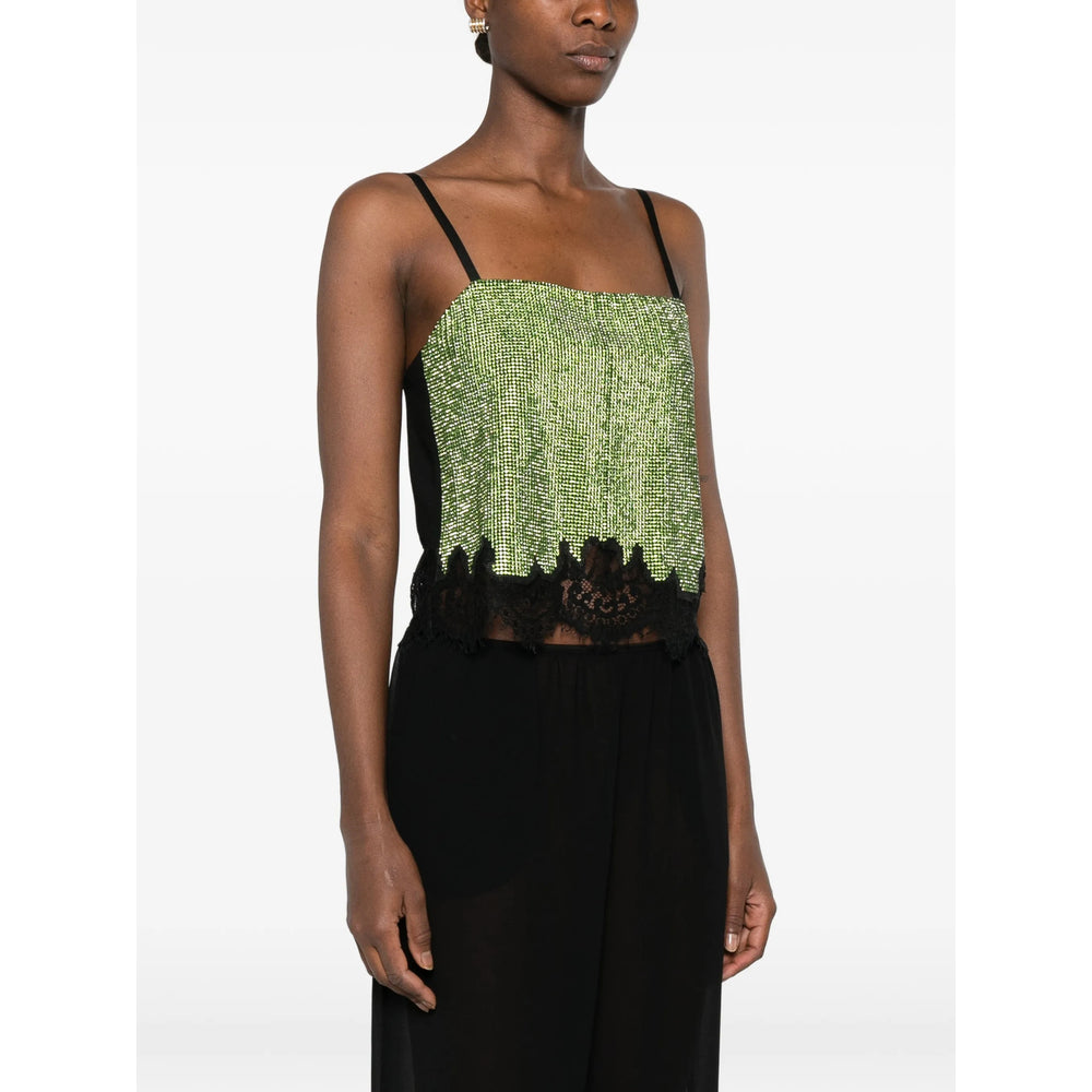 Self-Portrait Green Tops - Blouses Women SELF-PORTRAIT