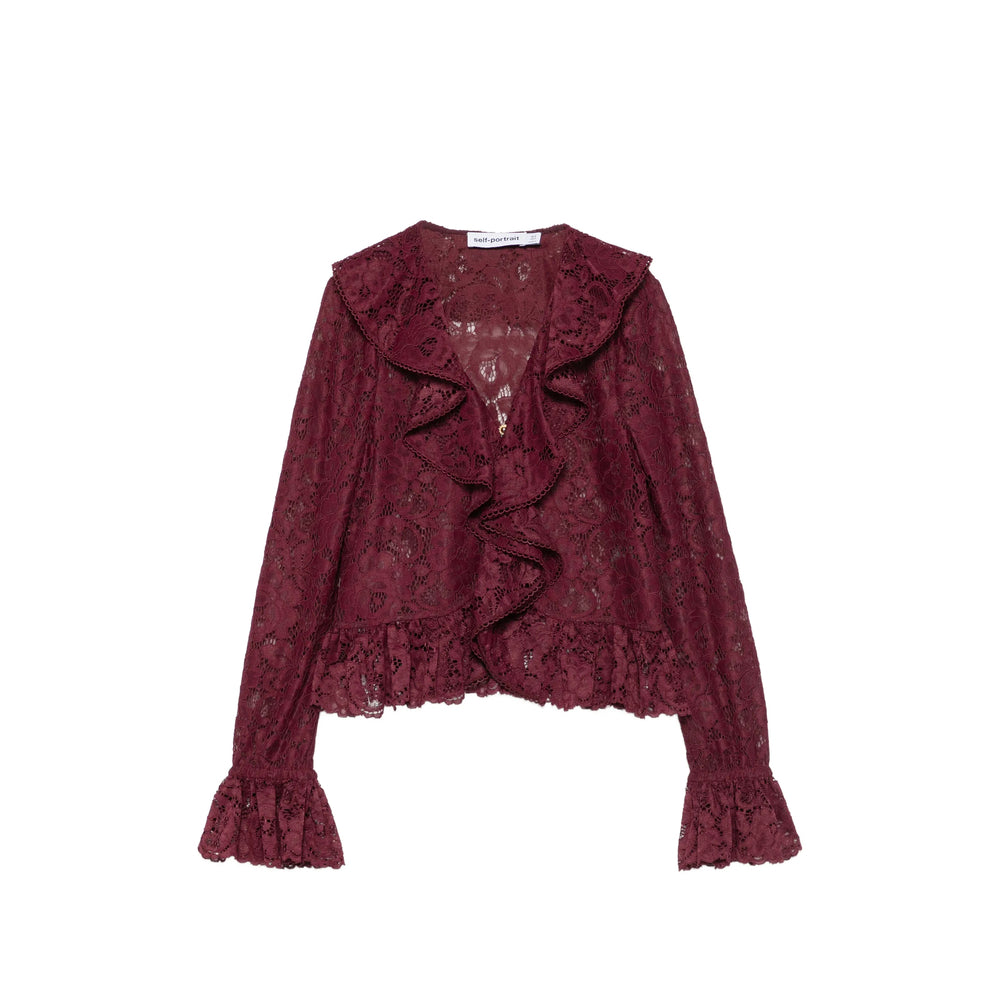 Self-Portrait Red Tops - Blouses Women SELF-PORTRAIT