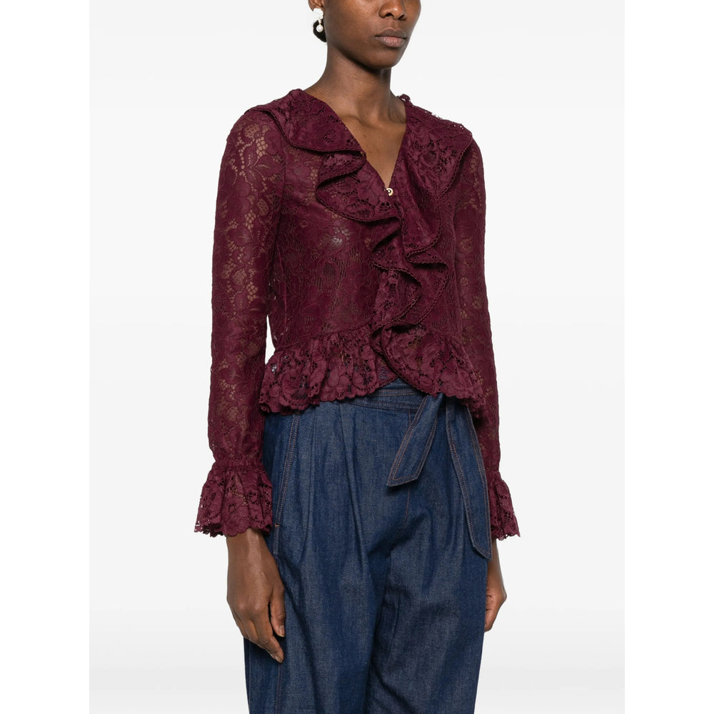 Self-Portrait Red Tops - Blouses Women SELF-PORTRAIT