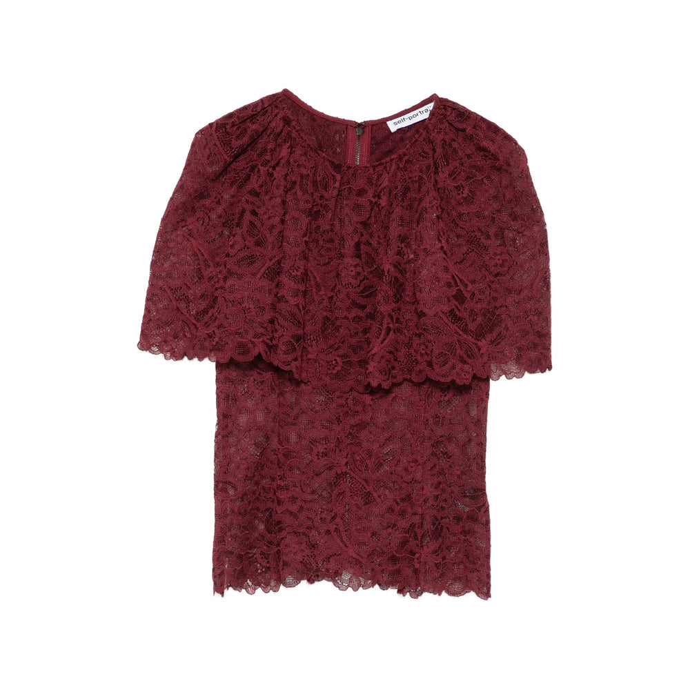 Self-Portrait Red Tops - Blouses Women SELF-PORTRAIT