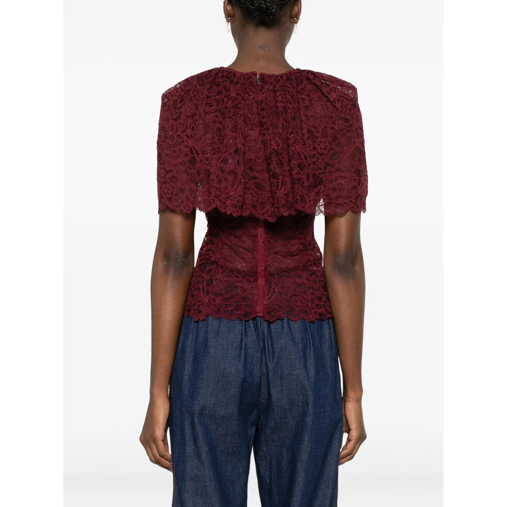 Self-Portrait Red Tops - Blouses Women SELF-PORTRAIT