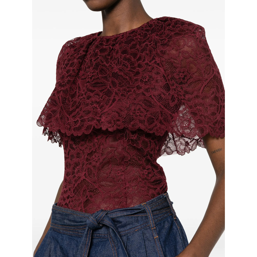Self-Portrait Red Tops - Blouses Women SELF-PORTRAIT