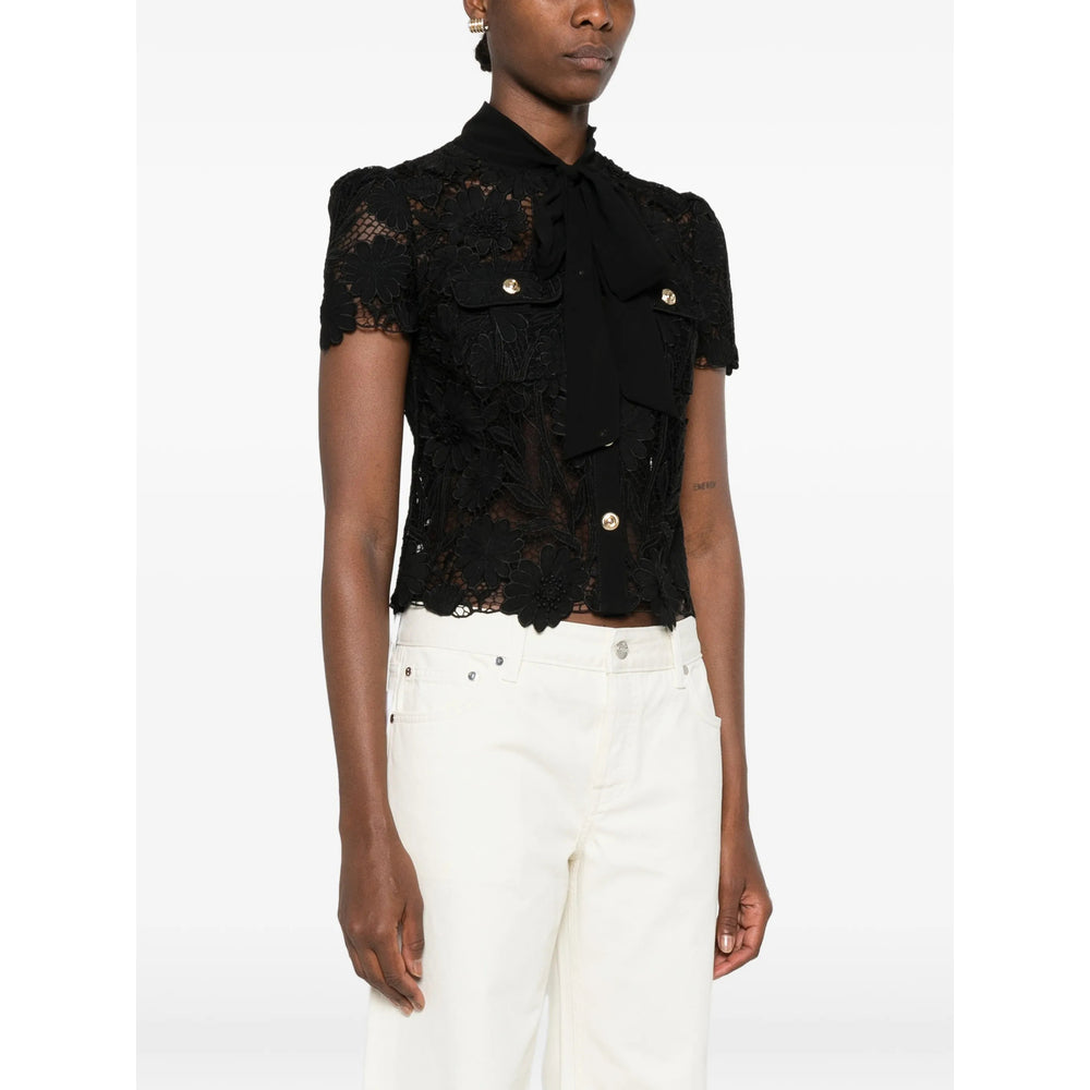 Self-Portrait Black Tops - Blouses Women SELF-PORTRAIT