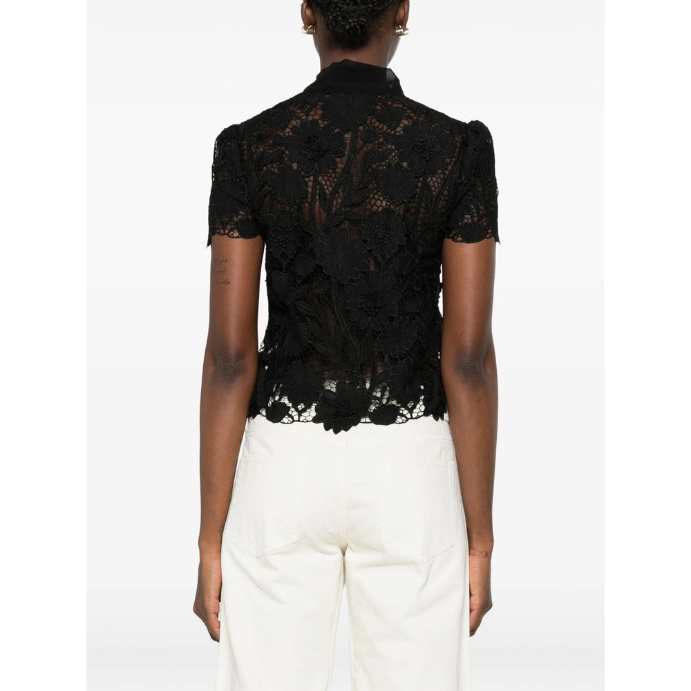 Self-Portrait Black Tops - Blouses Women SELF-PORTRAIT
