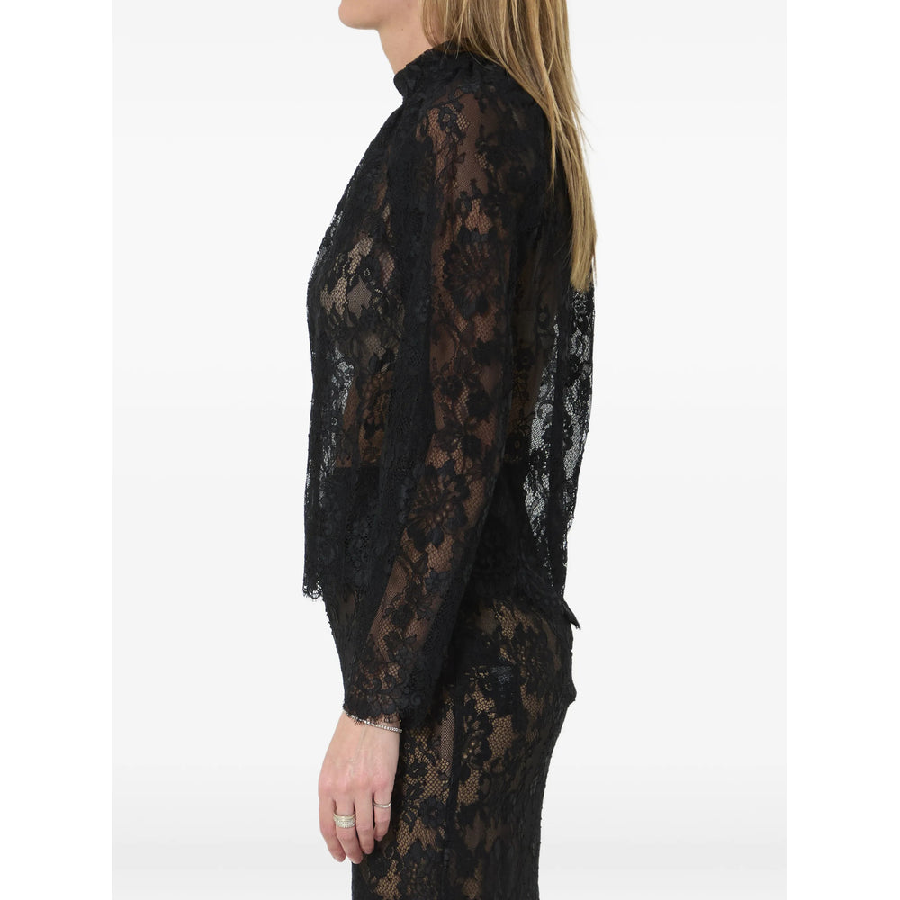 Self-Portrait Black Tops - Blouses Women SELF-PORTRAIT