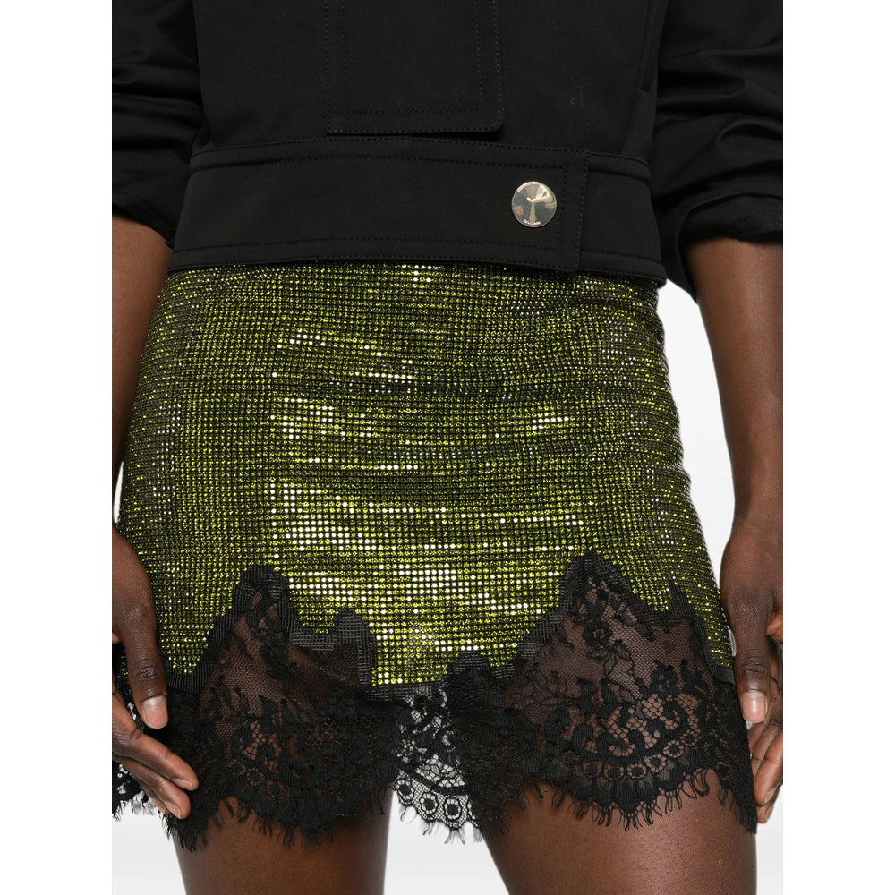 Self-Portrait Green Skirts - Fitted Skirts Women SELF-PORTRAIT
