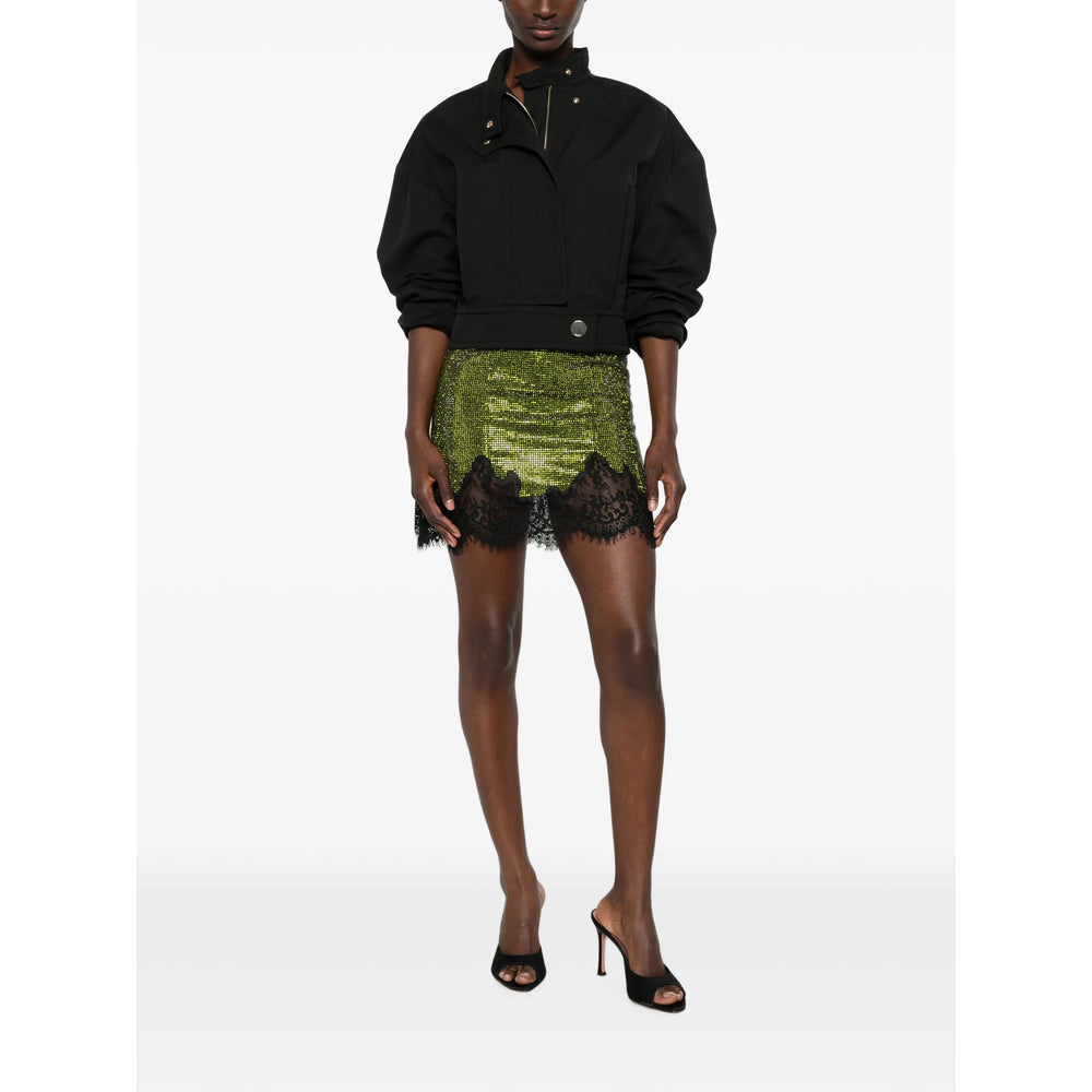 Self-Portrait Green Skirts - Fitted Skirts Women SELF-PORTRAIT