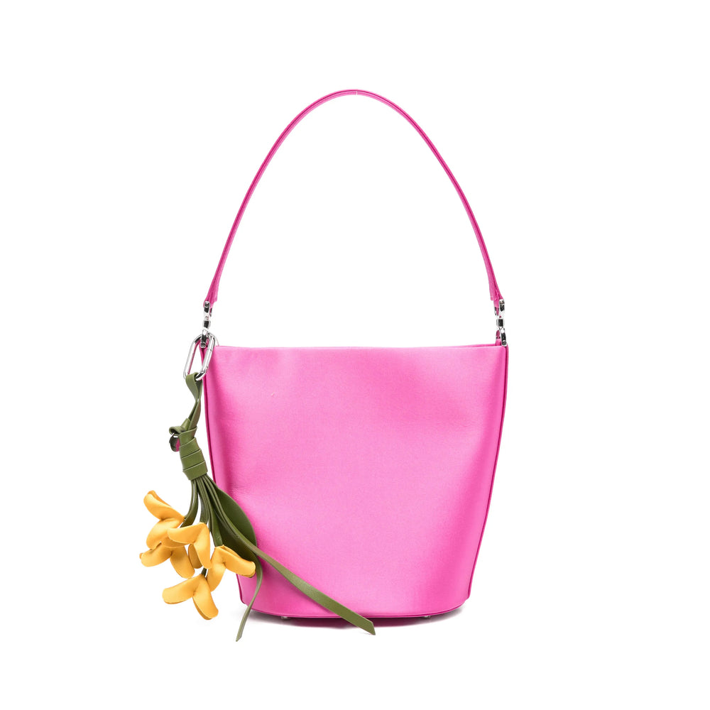 Self-Portrait Pink Bucket Bags Women SELF-PORTRAIT