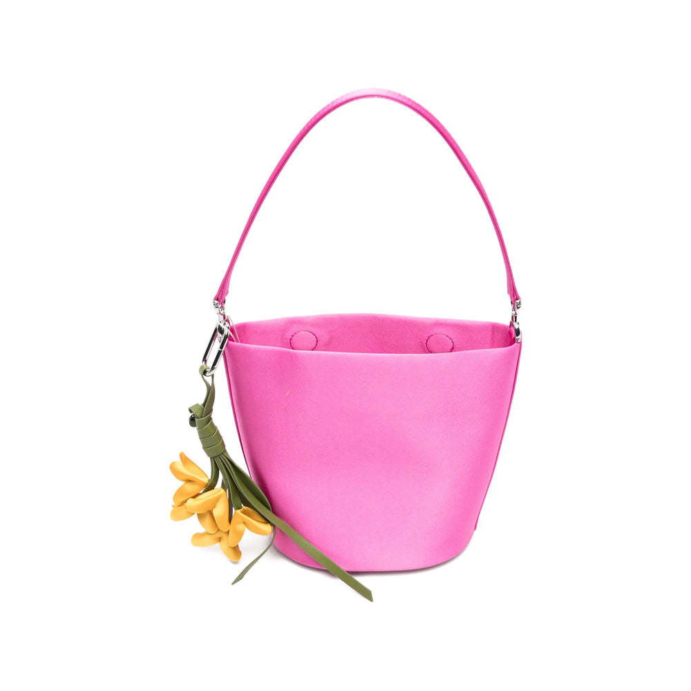 Self-Portrait Pink Bucket Bags Women SELF-PORTRAIT